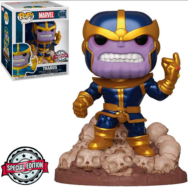 Funko Pop Marvel Deluxe Exclusive Thanos Gigio Geek Funko Pop Ironstudios Dazz