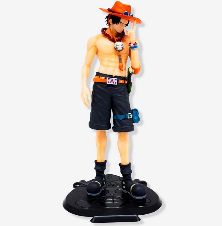 Estátuas Ace D. Portgas Marinha: One Piece 15cm - Toyshow Tudo de Marvel DC  Netflix Geek Funko Pop Colecionáveis