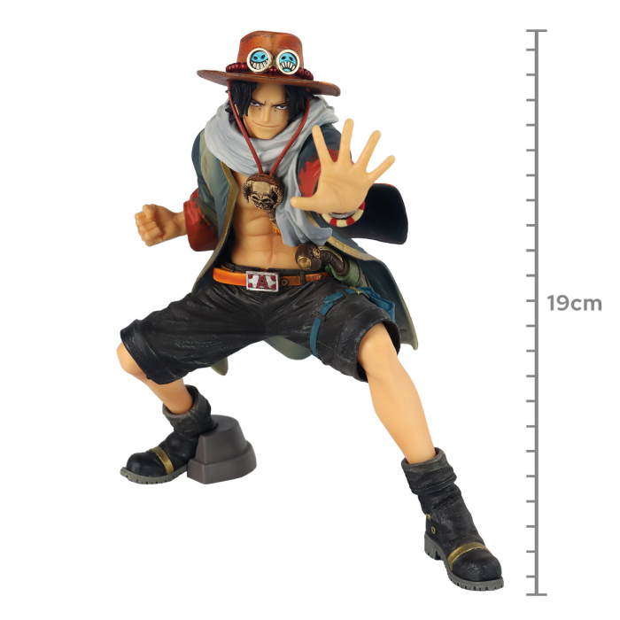 Boneco Bandai Anime Heroes One Piece - Portgas D. Ace