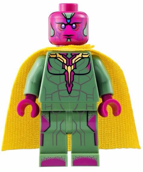 Boneco Visao Compativel Lego Montar Marvel Shopjj Brinquedos Utilidades E Bebe Reborn