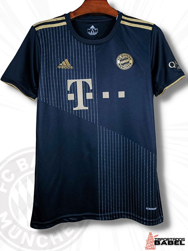camisa bayern azul