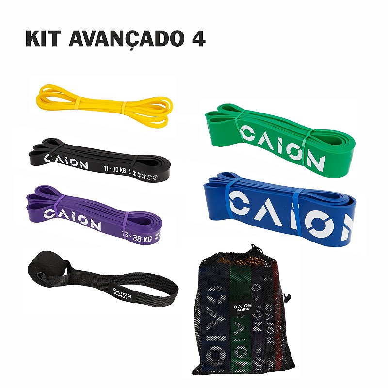 KIT AVANÇADO 4 CAION BANDS - Caion Store