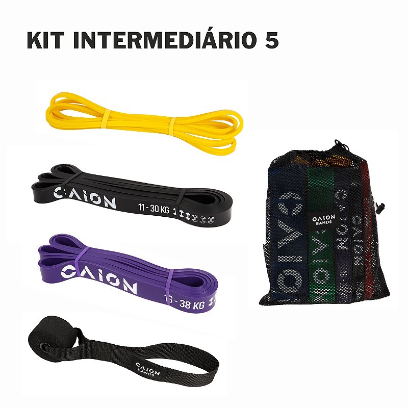 KIT INTERMEDIÁRIO 5 CAION BANDS Caion Store