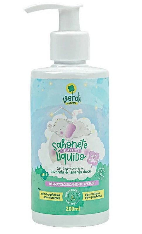 Verdi Natural Sabonete Liquido E Shampoo Relaxante Com Lavanda E Laran Beleza Do Campo Produtos Naturais Organicos E Veganos