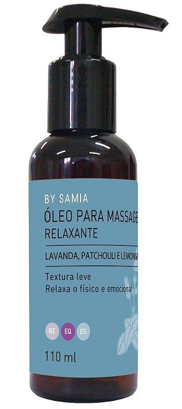 By Samia Relaxante Óleo para Massagem com Lavanda - Beleza do Campo |  Produtos Naturais, Orgânicos e Veganos