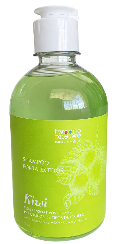Twoone Onetwo Vegan Beauty Shampoo Fortalecedor Kiwi - Beleza do
