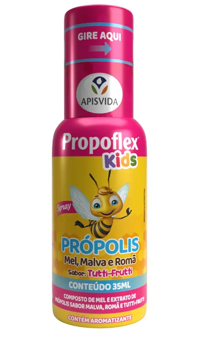 Xarope Propoflex Kids Sabor Tutti-Frutti 150ml Apisvida - Apis Vida