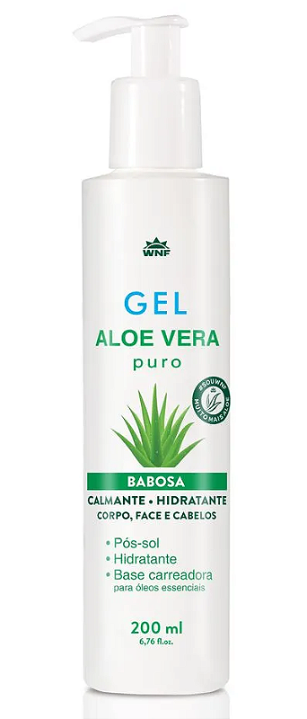 Shampoo Natural Fortalecedor Cabelo Normal Oleoso Aloe Vera