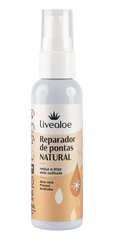 Livealoe Reparador de Pontas Natural Beleza do Campo Produtos
