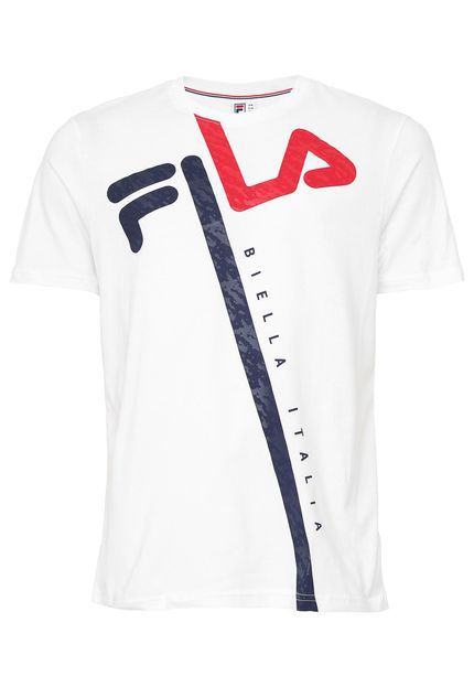 camiseta branca fila