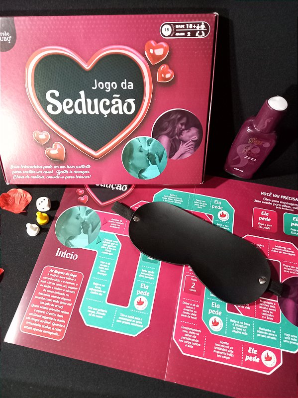 Jogo Sedução Erótico Adulto Para Casal Permita Se Boutique Erótica