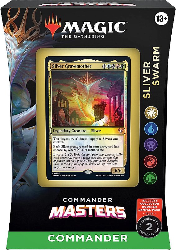 MTG Commander Deck Sliver Swarm - Commander Masters - Dalaran Games