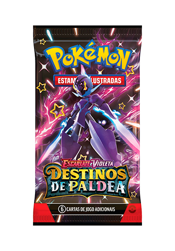 Pokémon TCG - Destinos de Paldea - Booster Avulso - Dalaran Games