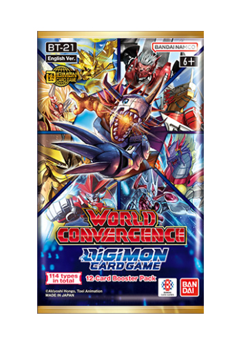 未開封2カートン(24BOX)デジモンカードWORLD CONVERGENCE Digimon TCG: World Convergence Booster Avulso (BT21) - Dalaran Games