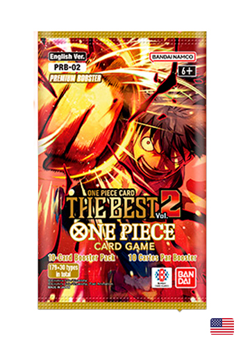 One Piece TCG: The Best Vol. 02 (PRB02) - Booster Avulso - Dalaran