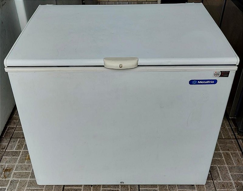 Freezer Horizontal 293L 1 Porta [Usado] Metalfrio DA302 Ilha das
