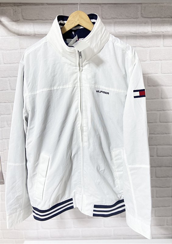 JAQUETA MASCULINA REGATTA BRANCA TOMMY HILFIGER