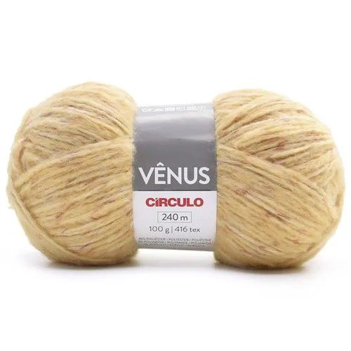 Fio/Lã Circulo Vênus - COR 9601 CAPPUCCINO - Déa Fios de Crochê