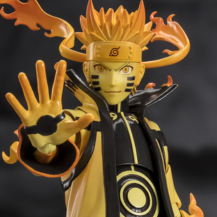 Anime uzumaki naruto figura shf modo de fadas dos desenhos