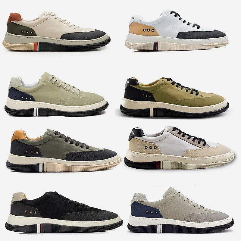 Osklen Hybrid Laces Sapatenis Preto Masculino Osklen Hibrid Osklen - Main Image