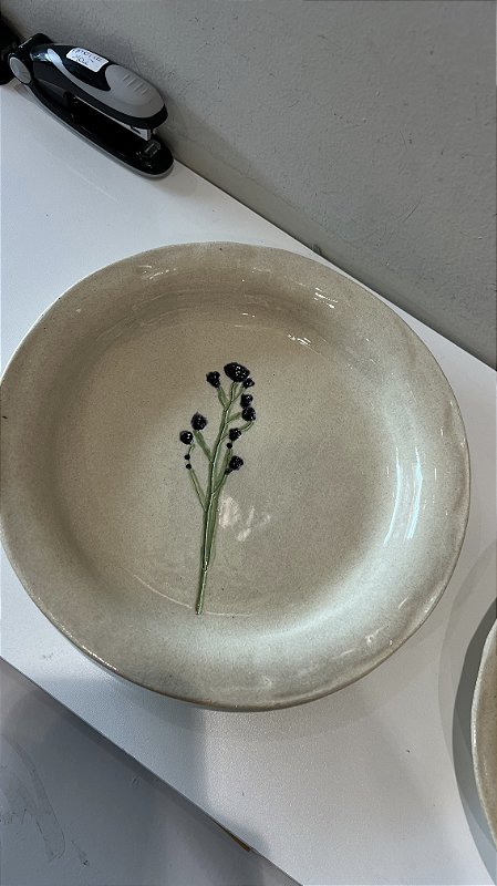 Prato fundo G - flor