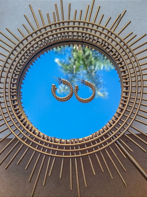 Brinco Argola Dourada