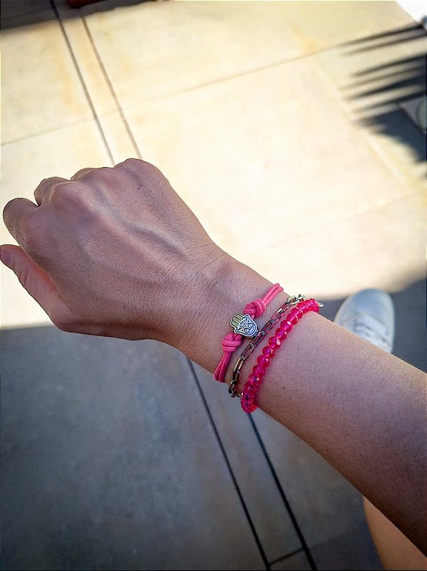 Pulseiras Trio Mão de Fátima