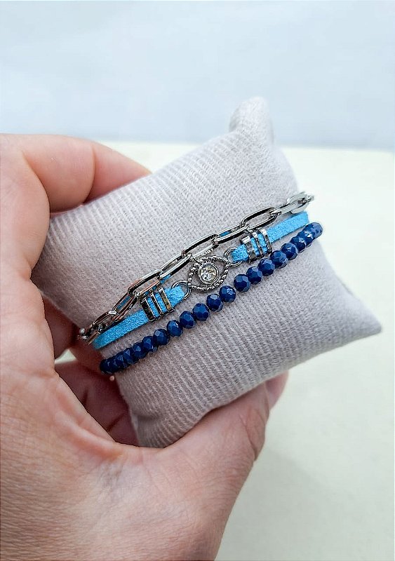 Pulseiras Trio Olho Grego