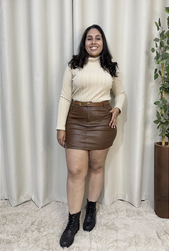 SAIA RESINADA MARROM