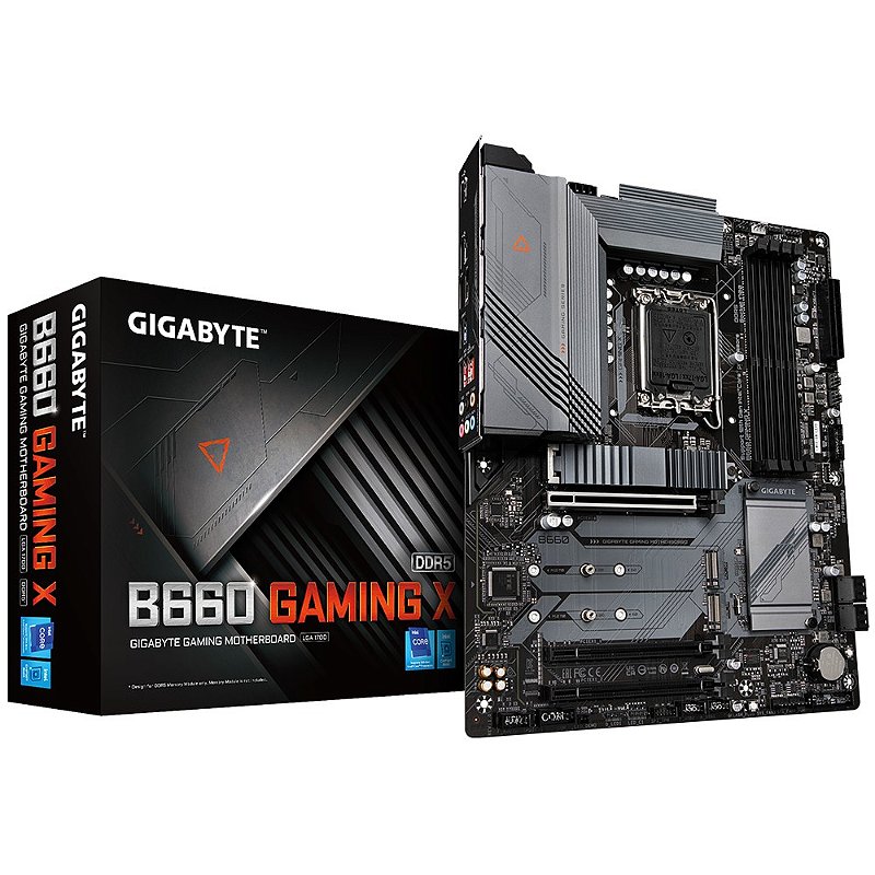 Placa Mãe Gigabyte B660 GAMING X, DDR5, ATX, LGA1700 - Tertz - Tertz