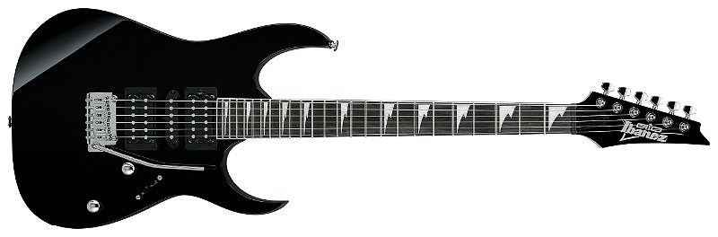 ギター Gio Ibanez GRG170dx Black Night Guitarra 6C RG GIO Black Night Ibanez RG Series GRG170DX-BKN