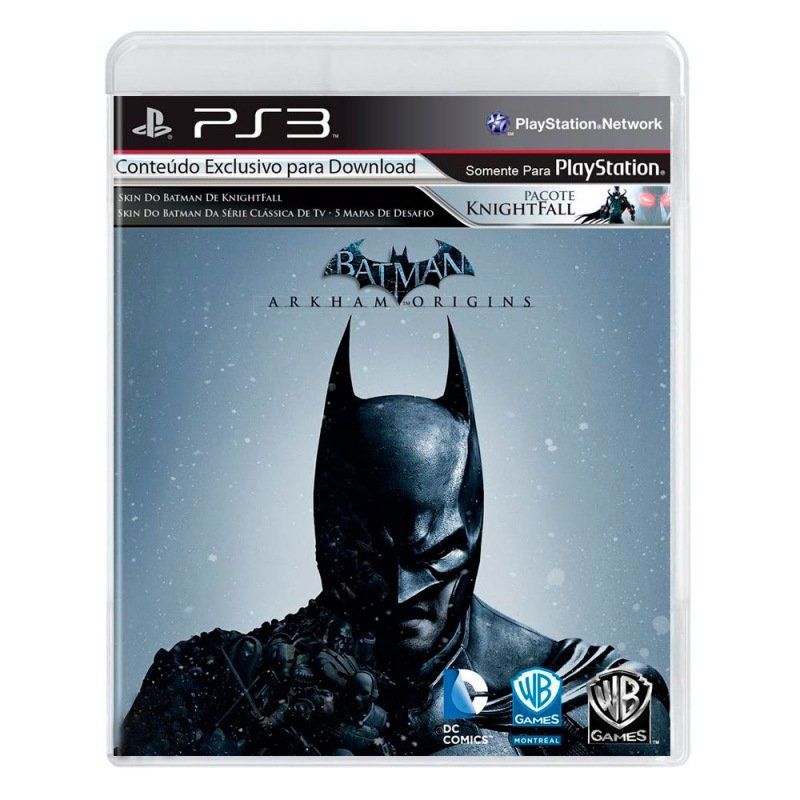 Jogo Batman Arkham City Ps3 Legendado Português Mídia Física