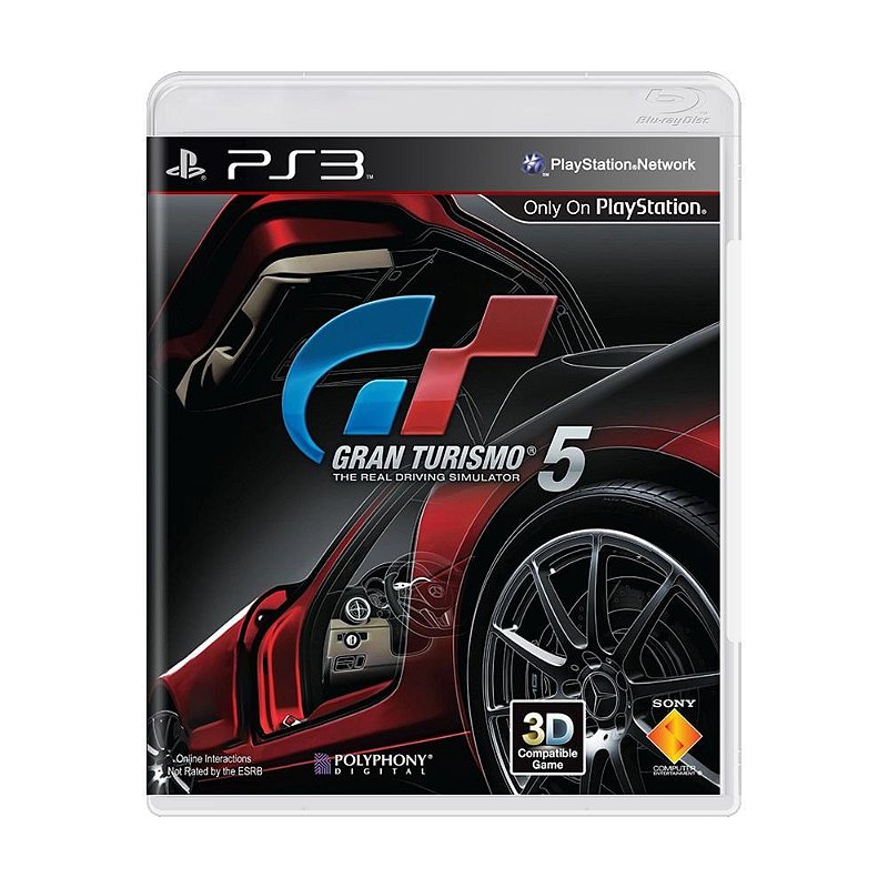 Jogo PS3 - Grand Turismo 6 (Mídia Física) - FF Games - Videogames Retrô