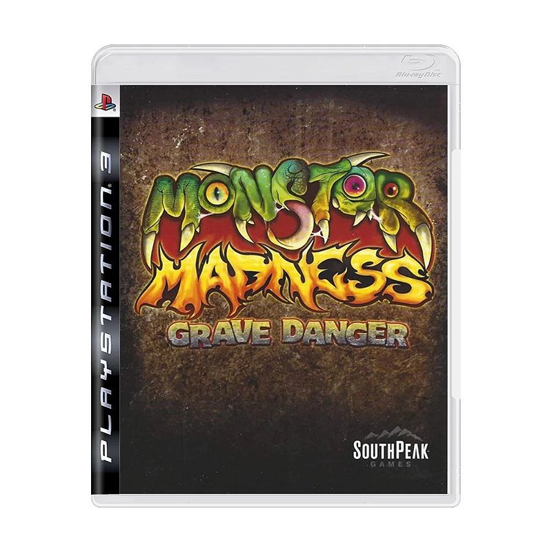 Jogo PS3 -Monster Madness: Grave Danger (Mídia Física) - FF Games -  Videogames Retrô