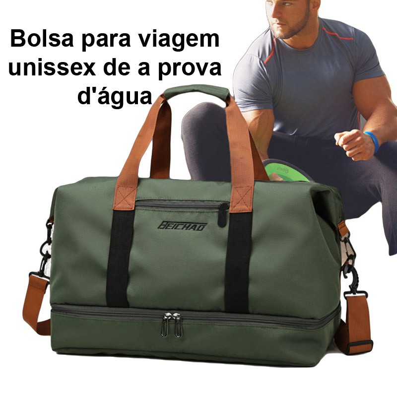 Golden Fleur-de-lis Bolsa de ginástica esportiva com bolso molhado e  compartimento de sapatos, bolsa de viagem para homens e mulheres, bolsa de  viagem para avião, natação, ioga, Multicor : : Esporte