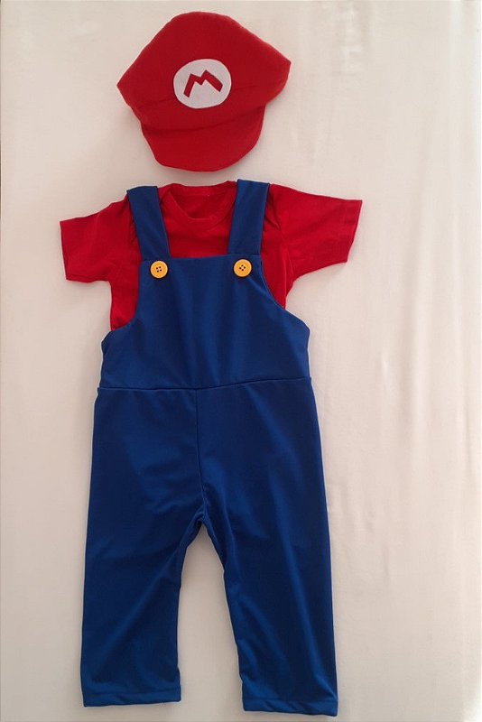 Fantasia Mário Bros infantil