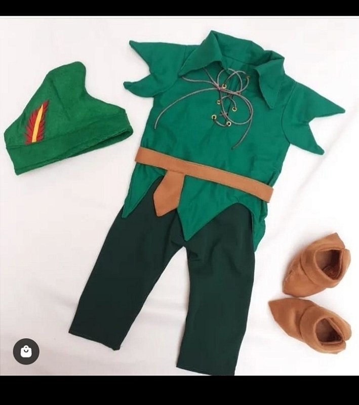 Fantasia Peter Pan  infantil