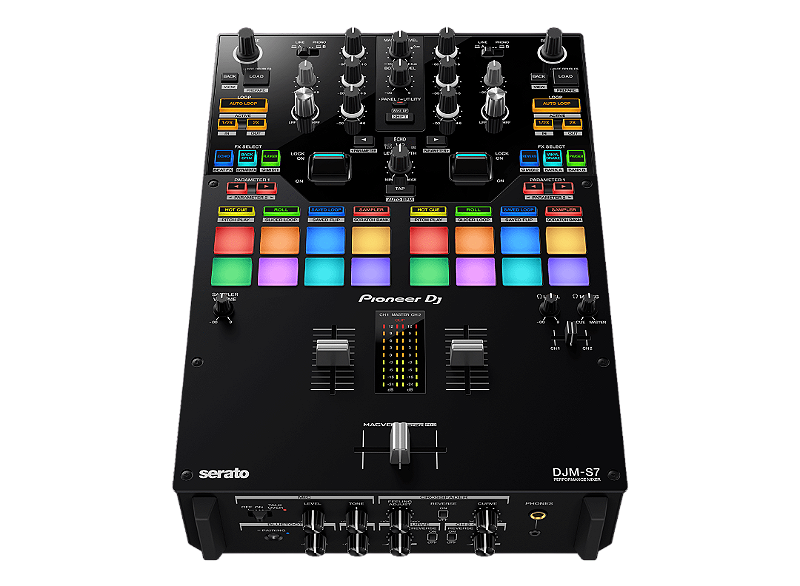 【ポニ夫】Pioneer DJM-S7 & Phase Mixer Pioneer DJM-S7 Serato / Recordbox - webshopdj - Equipamentos