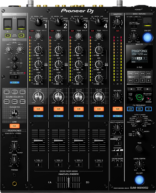 Mixer Pioneer DJM900nxs2 - webshopdj - Equipamentos e acessórios