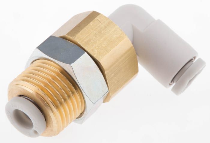 SMC KQ2LE04-00A CONEXAO PASSA MURO EM L TUBO 04 MM - SERIE KQ2LE