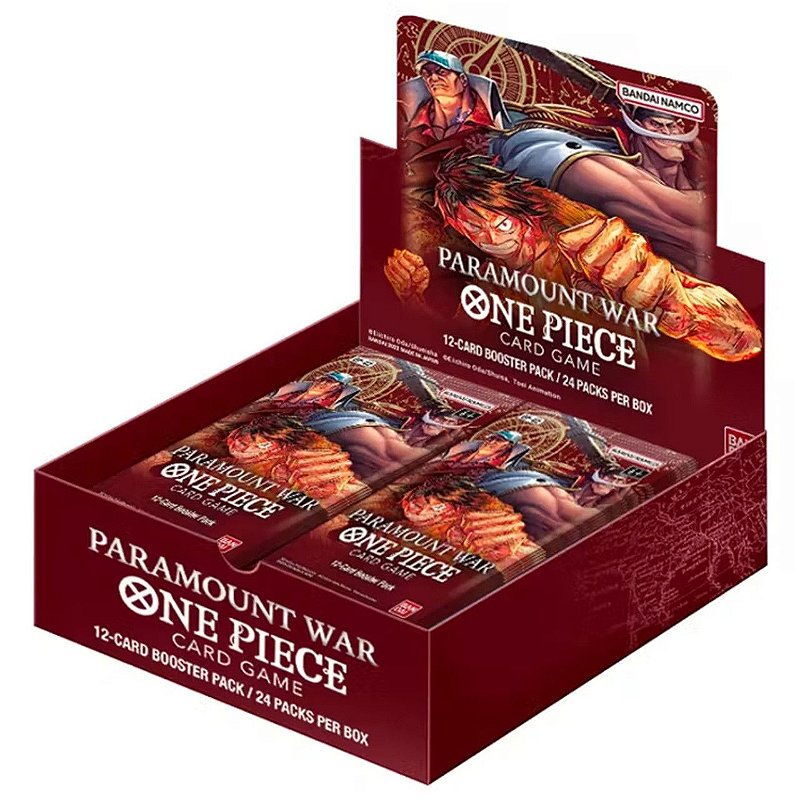 Op2 Box Booster Box: PARAMOUNT WAR OP2 One Piece - Drop1 - Jogos de Tabuleiro ...