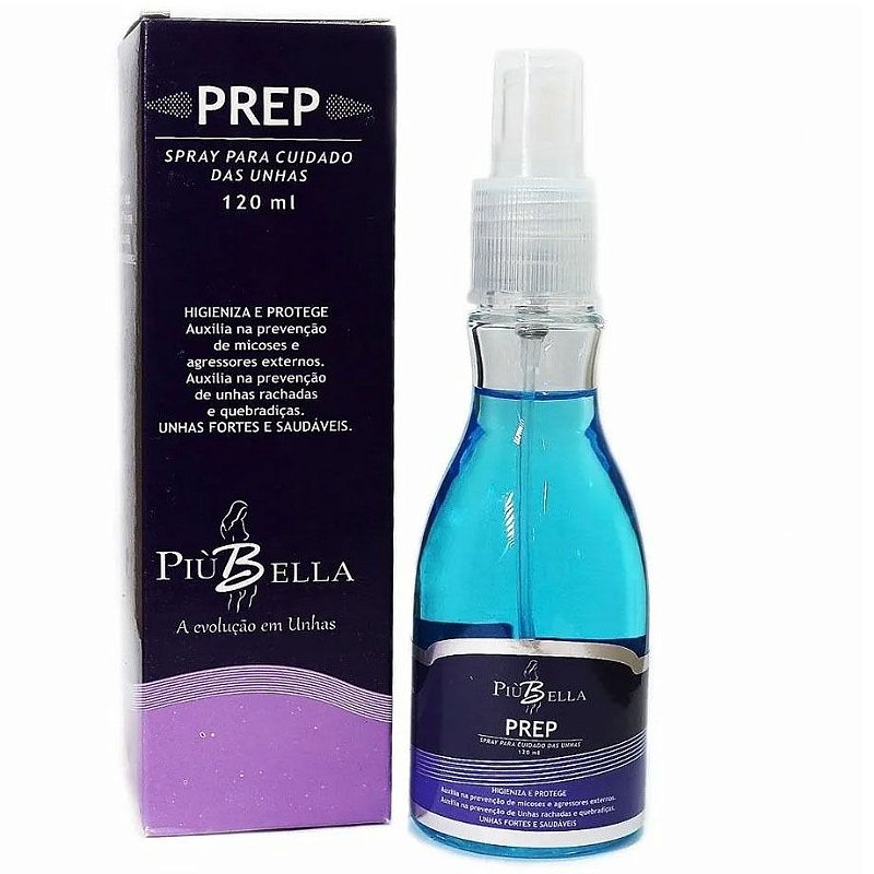 Prep Preparador de Unhas Em Gel - Piu Bella - Alongamento Em Gel E Fibra De  Vidro