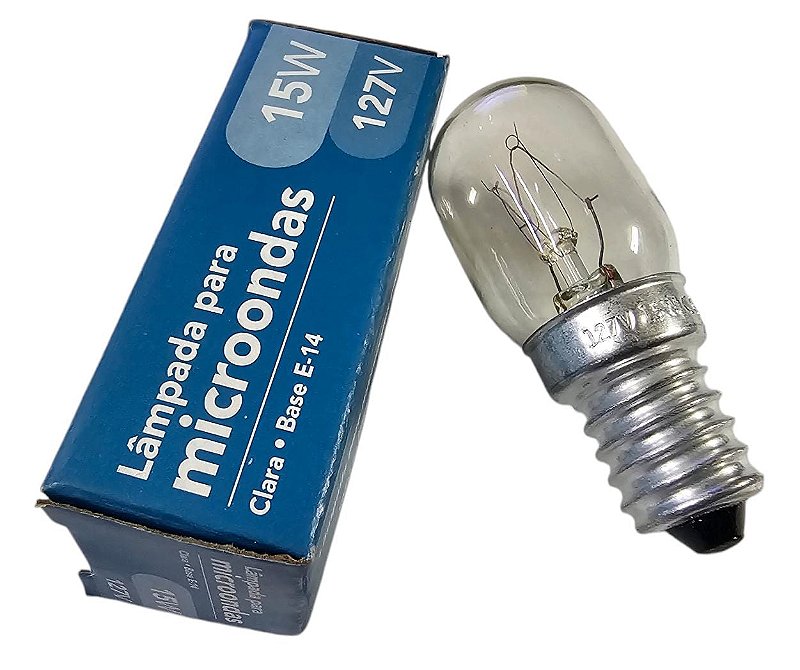 Lampada para Microondas e Geladeira 110v E14 15W - DSfrio Refrigeração