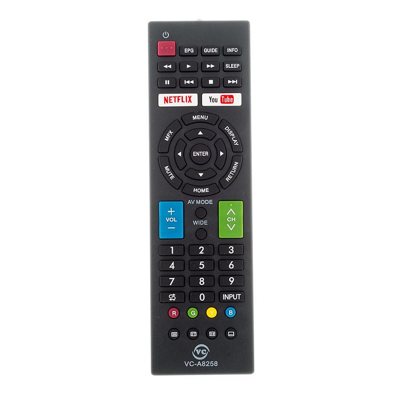 SHARP AQUOS TV・Recorder Controle Remoto Para Smart TV LED Sharp Aquos VCA8258 FBG9132