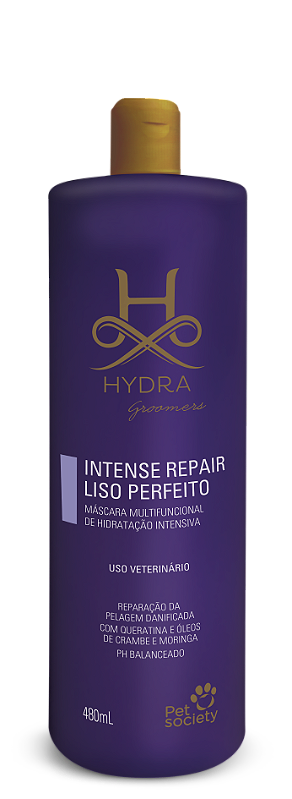 Hidratação Hydra Intense Repair Liso Perfeito 480ml - Pet Here