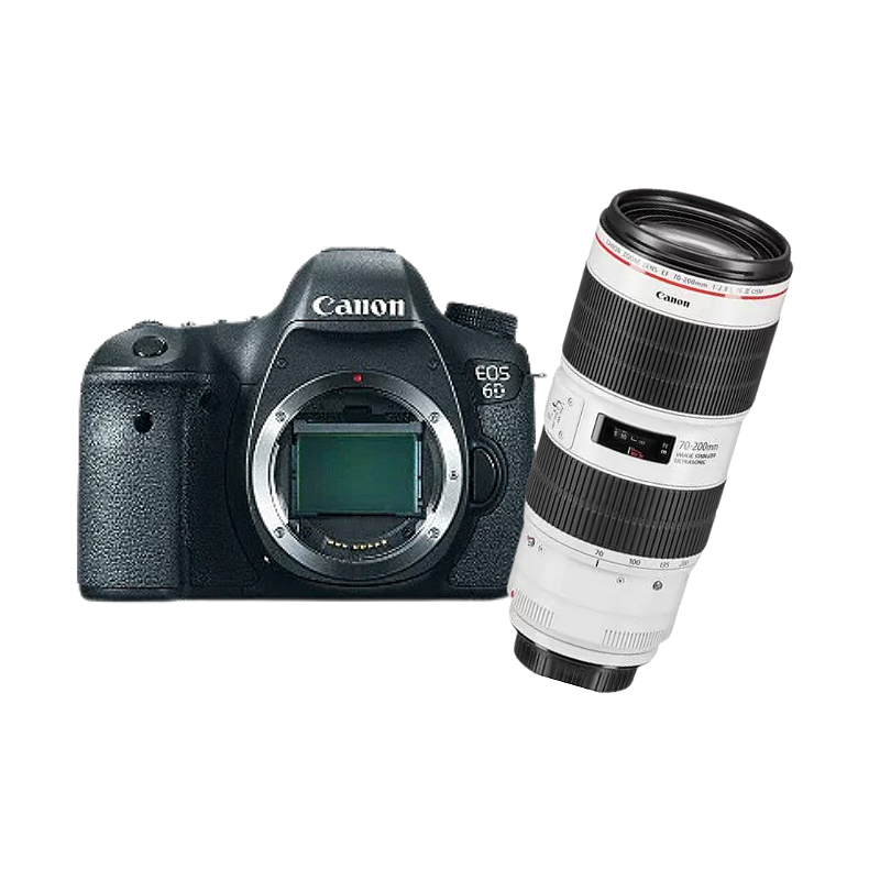 Kit Canon 6D + Lente Sigma 70-200 - Locadora Fotográfica - Aluguel