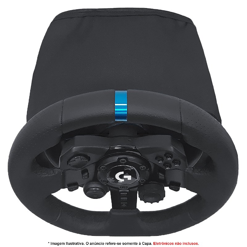 Kit Capas Protetoras para Volante, Base e Pedais G25 G27 G29 G920 G923  Simulador Gamer Logitech - Qualidade e Proteção em Capas