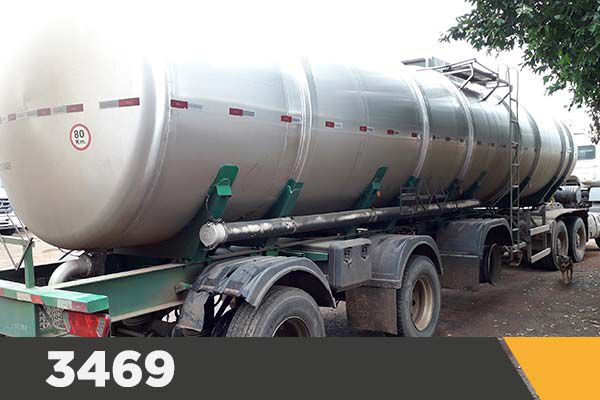 Carreta Tanque Aço Inox Vanderleia (3ED) Egsa • 2015  / 45.000L / Carregamento Top Loading