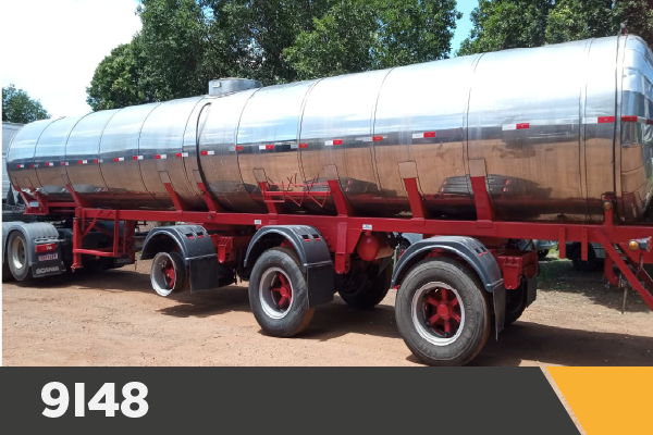 Carreta Tanque Aço Inox Termica Vanderleia (3ED) Randon • 1993 / 30.000L / Com serpentina