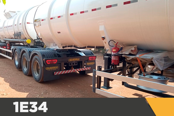 Bitrenzão Tanque Aço Carbono Guerra • 2025 / 62.000L /  Carregamento Bottom